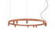 Люстра Nowodvorski 12420 Fourty Round GU10 R35+LED 11+6x10W+9W 3000K 710Lm IP20 терракотовая