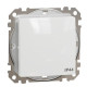 Одноклавишный переключатель Schneider Electric Sedna Design & Elements с крышкой IP44 белый SDD211106