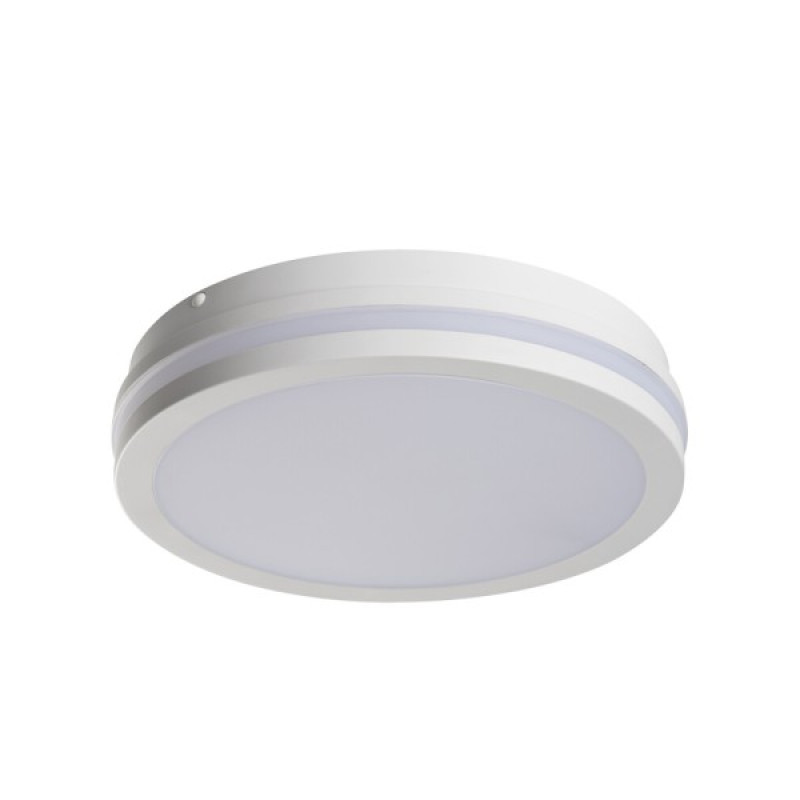 Вуличний світильник з датчиком руху Kanlux 38785 Beno LED 1x24W/30W 3000K/3500K/4000K 3230/3530/3460Lm IP65 білий