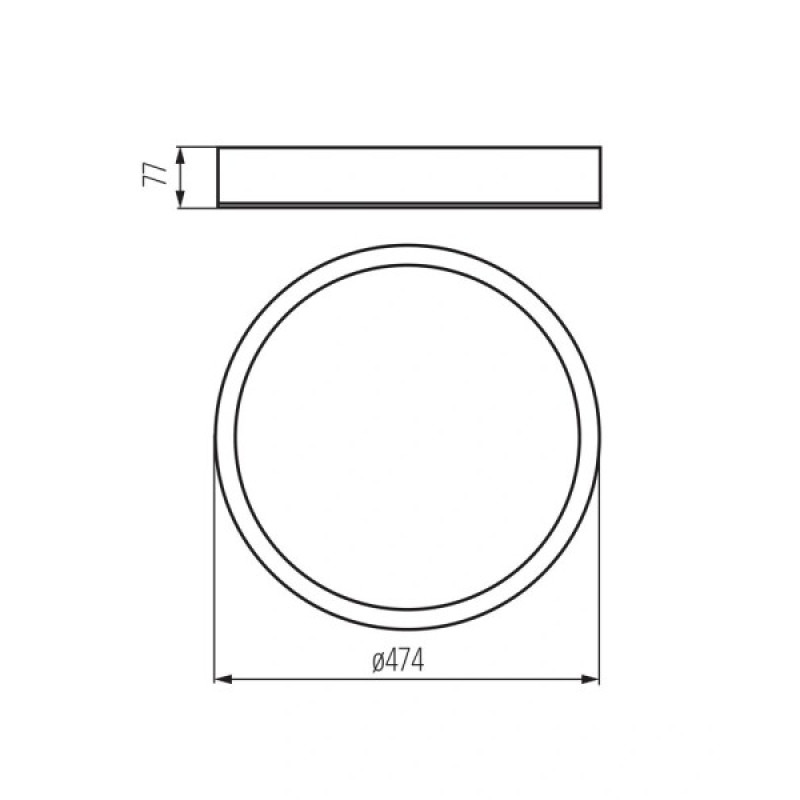 Світильник стельовий Kanlux 36442 Jasmin E27 3x20W IP20 коричневий