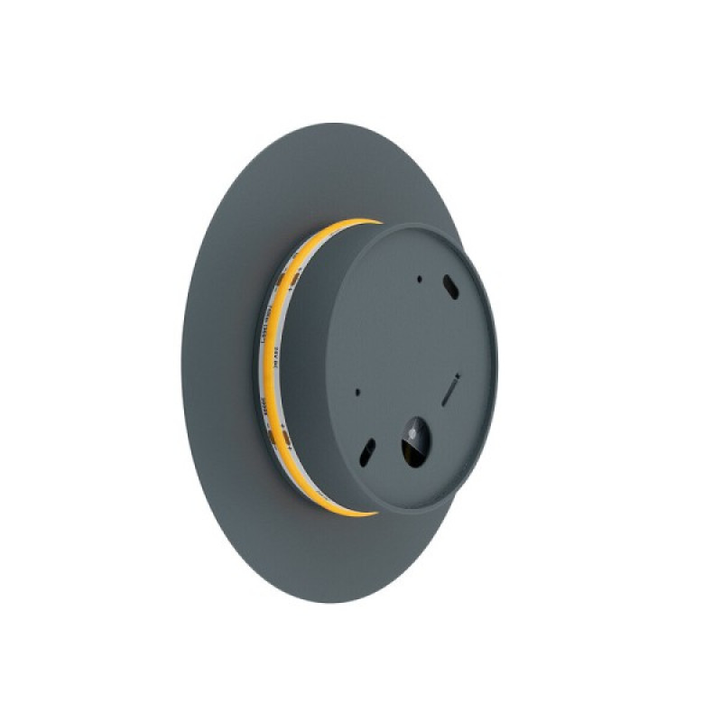 Бра, настенный светильник Nowodvorski 12666 Ring LED S 1x7W 3000K 60Lm IP20 светло-синий