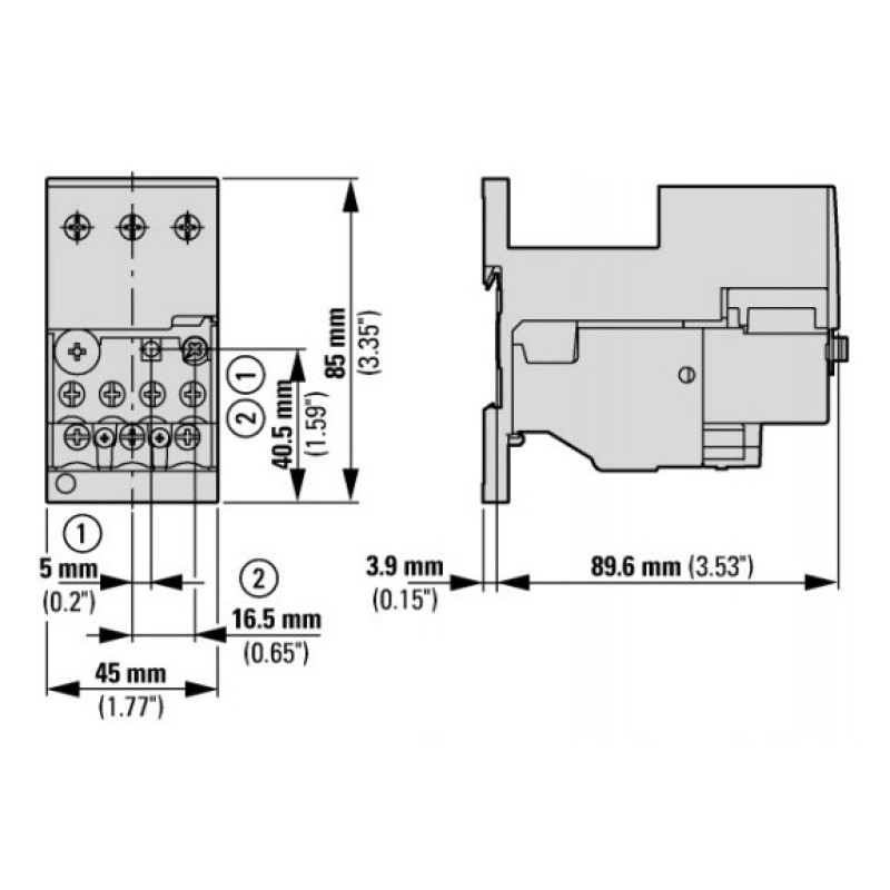 Теплове реле Eaton Moeller ZB32-32
