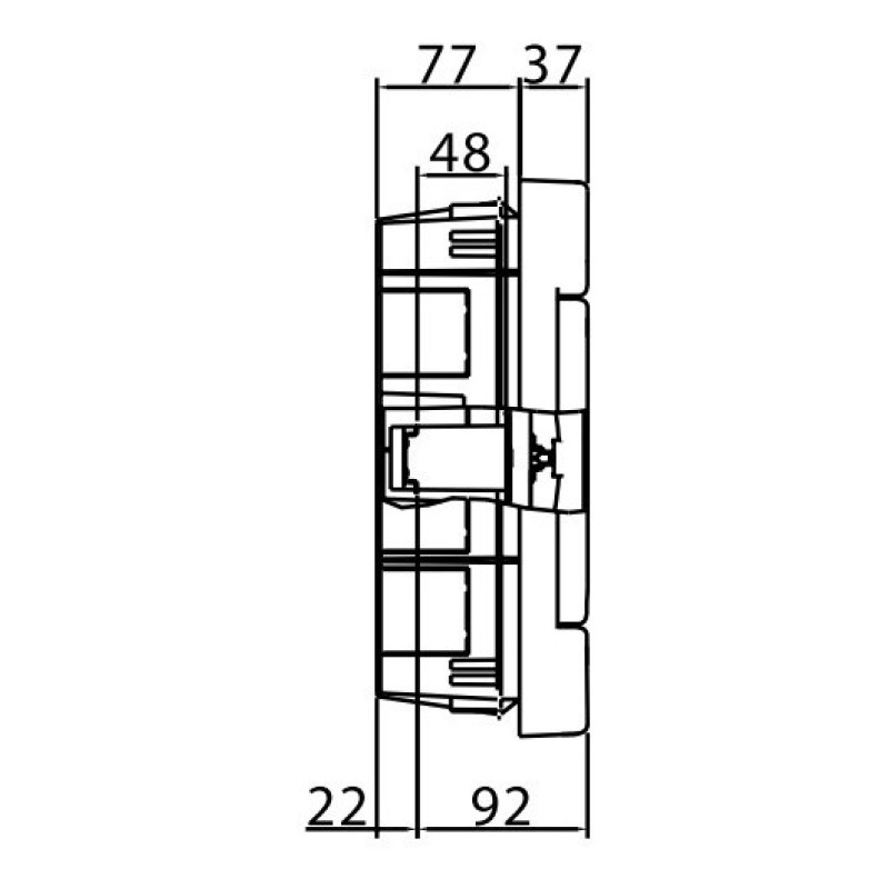 Щит встраиваемый 18 мод. с дверцей RAL9016 Ram Base, DKC