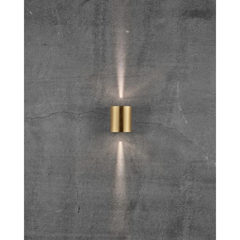 Вуличний світильник Nordlux 49701035 Canto LED 2x10.6W 3000K 500Lm IP44 латунний