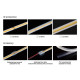 LED лента COLORS COB-24V-IP20 9.6W 970Lm 3000K 5м (DRF10-24V-8mm-V1-WW)