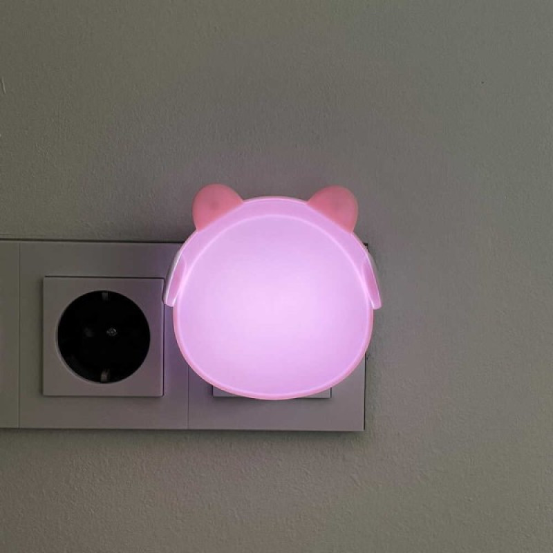 Нічник LED SONIC 0,6W із сутінковим сенсором рожевий Violux ( 310302 )