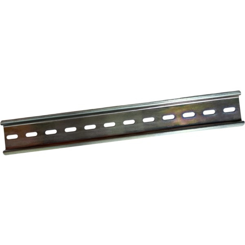 DIN-рейка Promfactor FD 35x7.5(1мм) с перфорацией 6x15 (200мм)