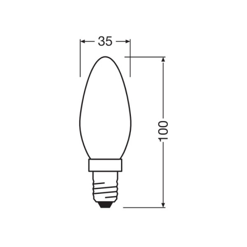 Светодиодная лампочка Osram 4099854116339 LED Star Classic B60 E14 1x5.5W 4000K 806Lm IP20