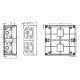 Влагозащищенная монтажная коробка Spelsberg AKL 2-g (sp74040201) IP65