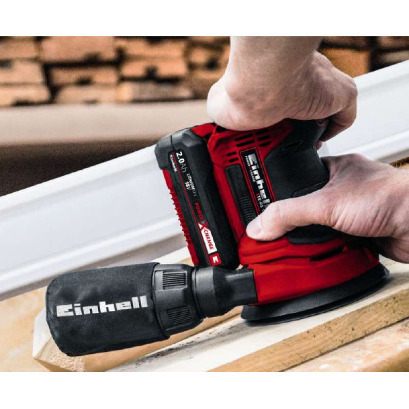 Ексцентрикова шліфувальна машина Einhell TE-RS 18 Li-Solo (4462010)