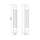 Бра, настенный светильник Zuma Line 5905316693616 Kalia LED 1x8W 3000K 591Lm IP44 черный