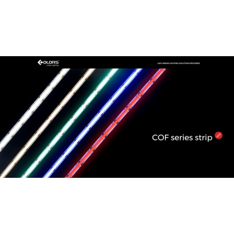 LED лента COLORS COB-24V-IP20 10W 1300Lm 4000K 5м (DF8-24V-8mm-V1-NW)