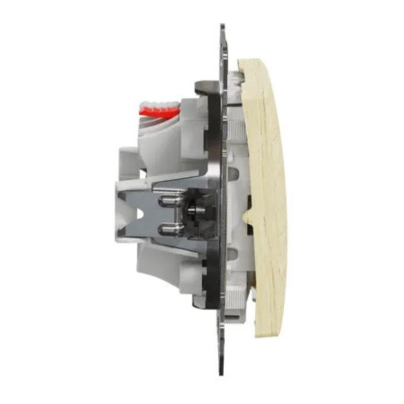 Переключатель Schneider Electric Sedna Design & Elements с подсветкой береза SDD180106L