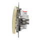 Переключатель Schneider Electric Sedna Design & Elements с подсветкой береза SDD180106L