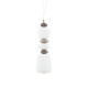Подвесной светильник, люстра Nowodvorski 11701 Ceramic Vertical LED 1x19W 3000K 1500Lm IP20 белый