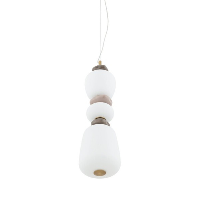 Подвесной светильник, люстра Nowodvorski 11701 Ceramic Vertical LED 1x19W 3000K 1500Lm IP20 белый
