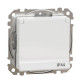 Розетка Schneider Electric Sedna Design & Elements с заземлением шторками и крышкой IP44 белая SDD211024