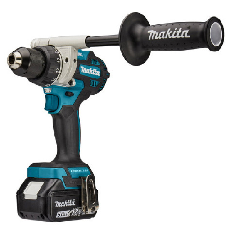 Аккумуляторная дрель-шуруповерт Makita DDF486RTJ LXT 18В 5Ач с 2 аккумуляторами DC18RC