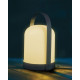 Настільна лампа на батарейках Goldlux 330642 Minorka LED 1x0.3W 3000К+RGB IP20 біла