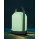 Настільна лампа на батарейках Goldlux 330642 Minorka LED 1x0.3W 3000К+RGB IP20 біла