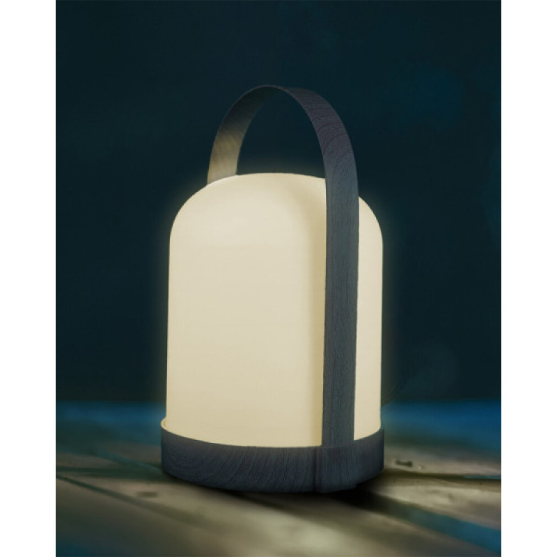 Настільна лампа на батарейках Goldlux 330642 Minorka LED 1x0.3W 3000К+RGB IP20 біла