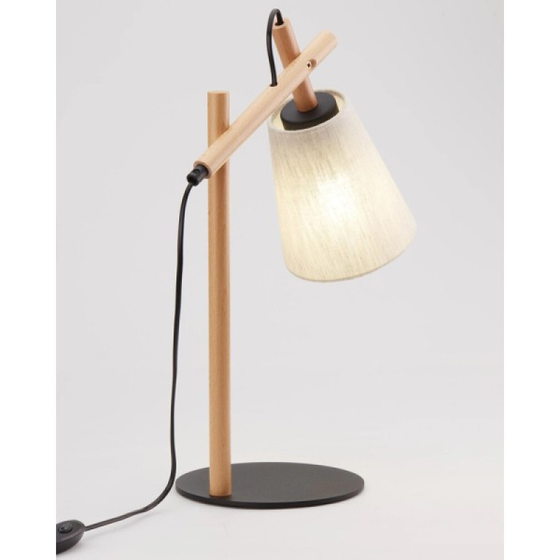Настільна лампа TK Lighting 5183 Vaio E27 1x15W IP20 бежева