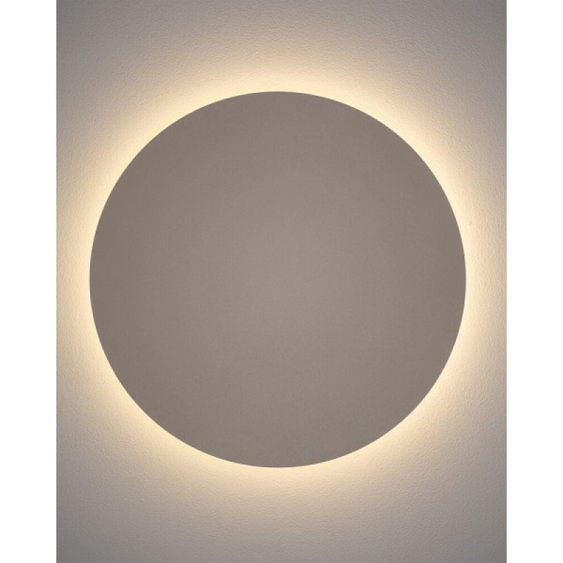 Бра, настенный светильник Nowodvorski 12654 Ring LED L 1x13W 3000K 160Lm IP20 бежевый
