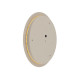 Бра, настенный светильник Nowodvorski 12654 Ring LED L 1x13W 3000K 160Lm IP20 бежевый