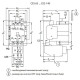 Контактор ETI 004646563 CES 75.22 (37 kW) 230V AC