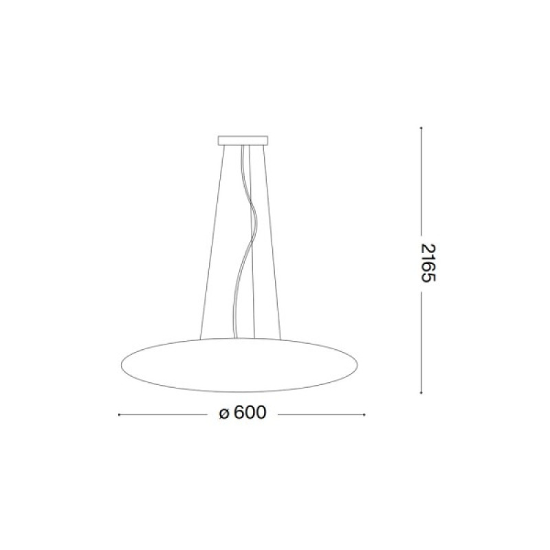Подвесной светильник, люстра Ideal Lux 31996 Smarties E27 5x42W IP20 белый