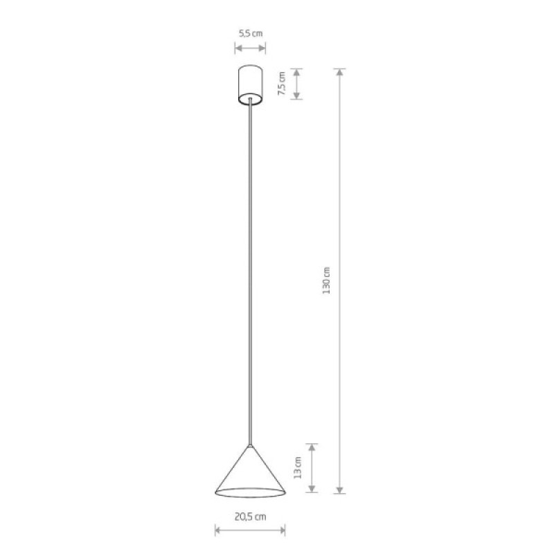 Подвесной светильник, люстра Nowodvorski 7997 Zenith S GU10 1x35W IP20 Белый