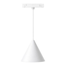 Магнитный трековый светильник Kloodi KDMG-CONE90 6W 3K WH LED 480Lm IP20 белый