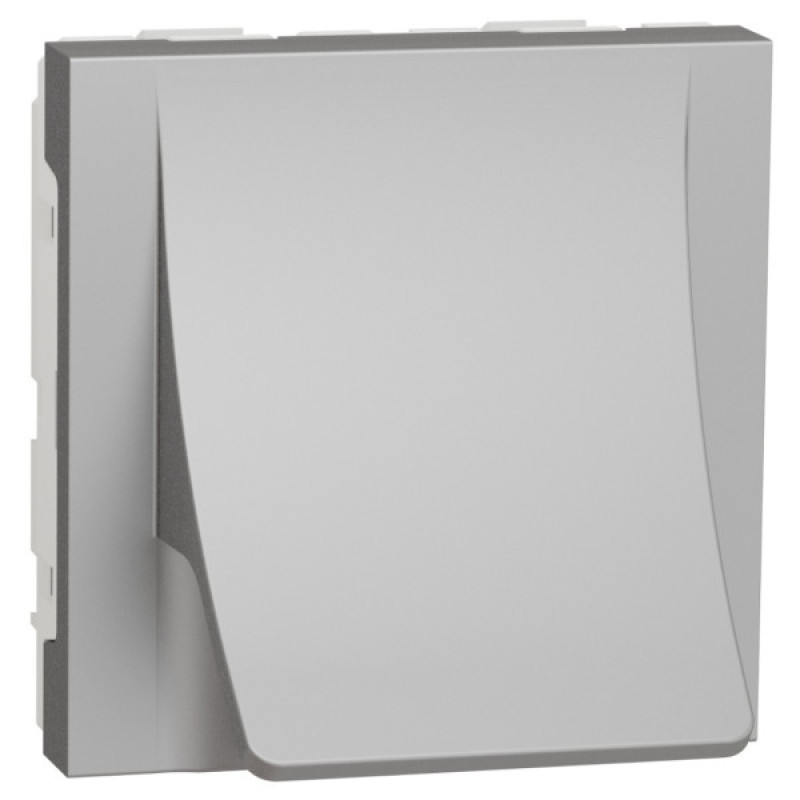 Накладка Schneider Electric NU386230 для вывода кабеля из розетки 16А 2М (алюминий)