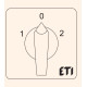 Кулачковий перемикач ETI 004773104 CS 16 51 U (1p «1-0-2» 16A)