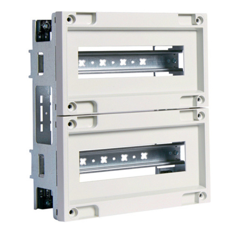 Блок Hager FL979A System+S для модульних апаратів 2x12М (ТІЛЬКИ в сталеві шафи 350x300мм)