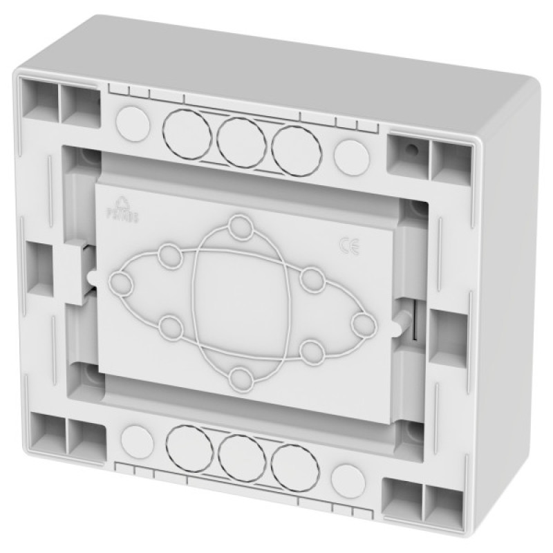 Настінний щиток Elektro Plast 2502-01-RN1/8(N+PE)EP LUX IP40 (2502-01)