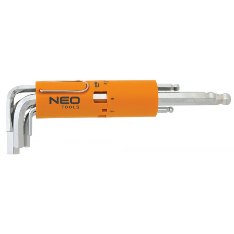 Набор шестигранных ключей Neo Tools 09-523 2.5-10мм (8шт)