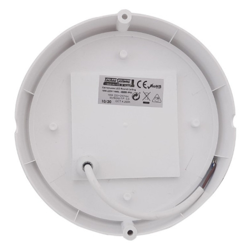 Светильник TNSy LED Round Ceiling 18W-220V-1440L-6500K-IP65 (TNSy5000510)