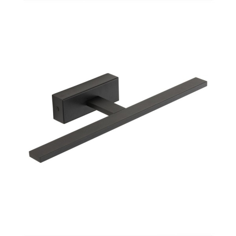 Світильник підсвітка для дзеркала TK Lighting 18000 Gallery LED 1x12W 4000K 1500Lm IP44 чорний