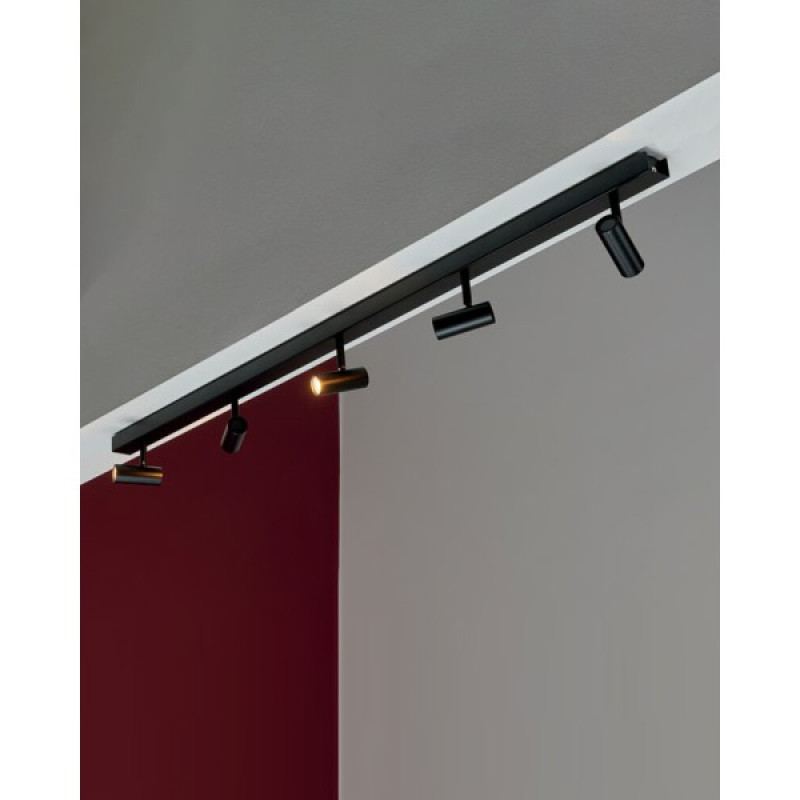 Светильник поворотный, спот Nordlux 2112203003 Omari LED 5x19W 2700K 320Lm IP20 черный