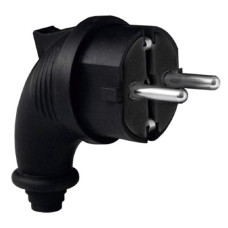 Вилка TNSy RUBBER с боковим вводом и заземлением IP44 (TNSy5000073)