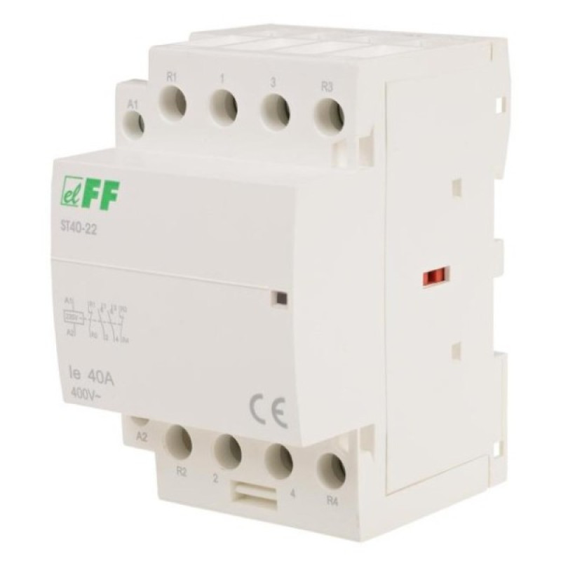 Модульный контактор F&F ST40-22 220В 40А