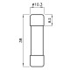 Запобіжник ETI 002625075 CH 10x38 gPV 10A 1000V (30kA)