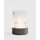 Настільна лампа Zuma Line 5905316667716 Crystal LED 1x1W 3000K 110Lm IP20 чорна