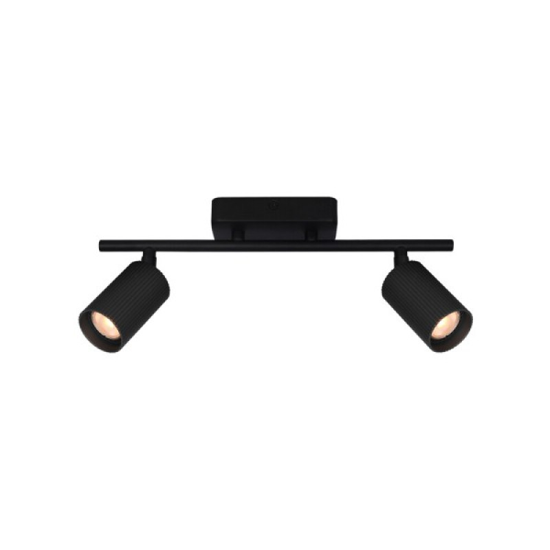 Светильник поворотный, спот Italux SPL-46829-2-BK Tris GU10 2x10W IP20 черный