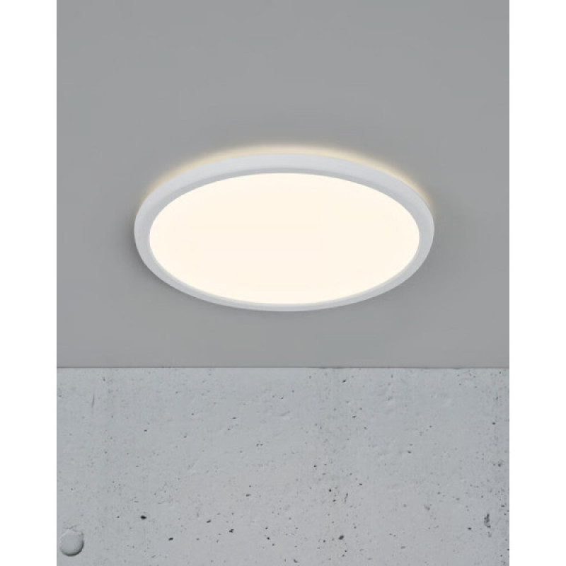Світильник стельовий Nordlux 2015016101 Oja LED 1x14.5W 3000K-4000K 1600Lm IP20 білий