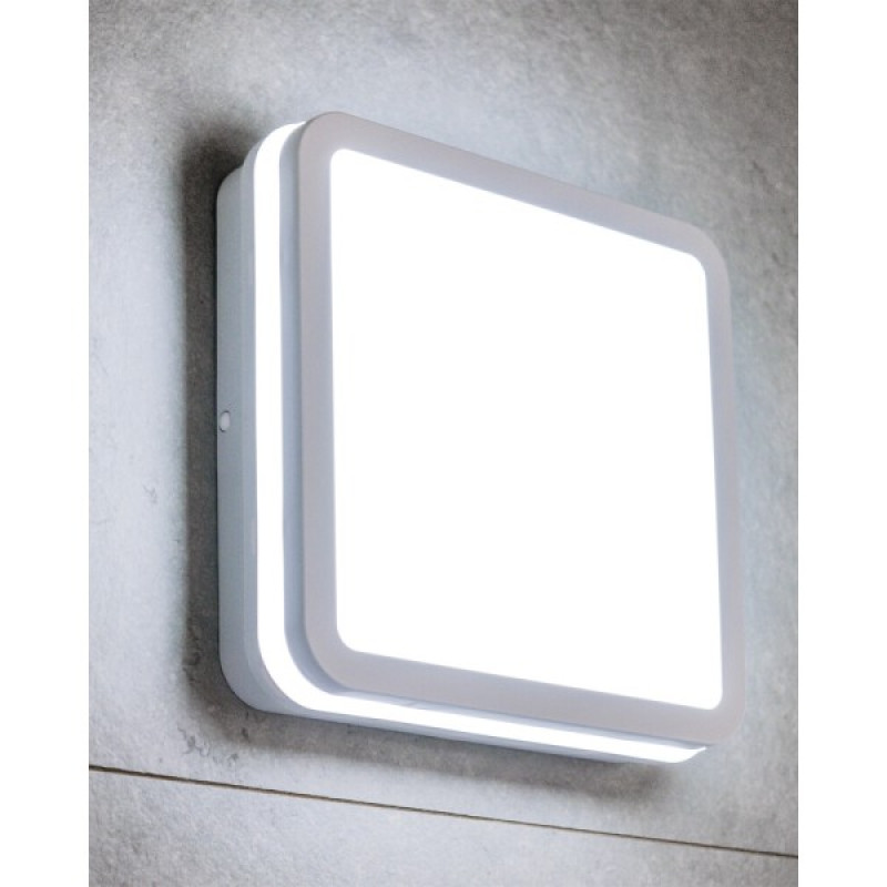 Вуличний світильник з датчиком руху Kanlux 33346 Beno LED 1x24W 4000K 2060Lm IP54 білий