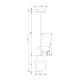 Люстра Pikart 35265-4 Burgeon 4 E14 1x60W IP20 коричневая