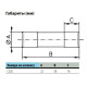 Плавкий предохранитель Eaton Moeller Cylindrical fuse 22x58 50A GG 690V AC
