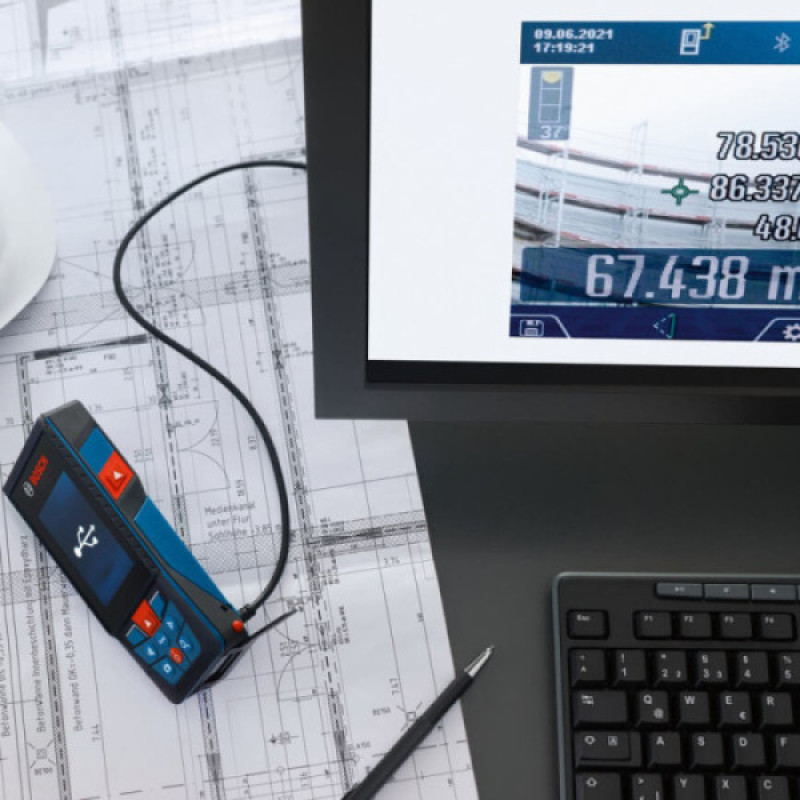 Лазерный дальномер Bosch GLM 150-27 C (0601072Z00)